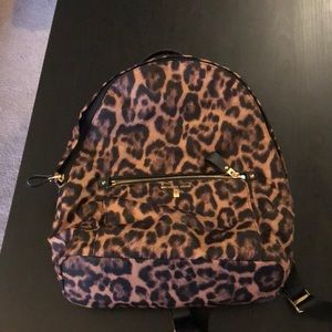 Michael Kors Leopard Backpack